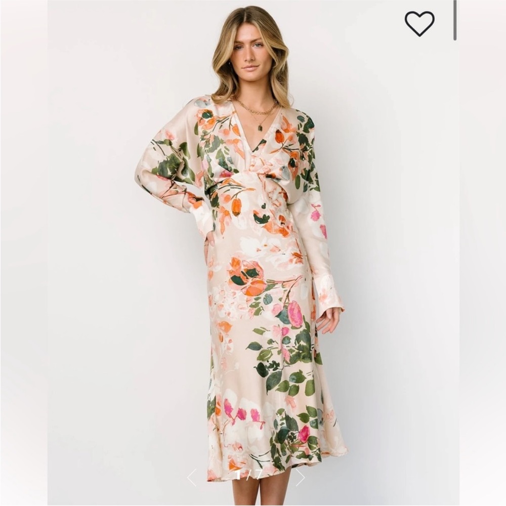 Baltic Born Bari Silk Midi Dress